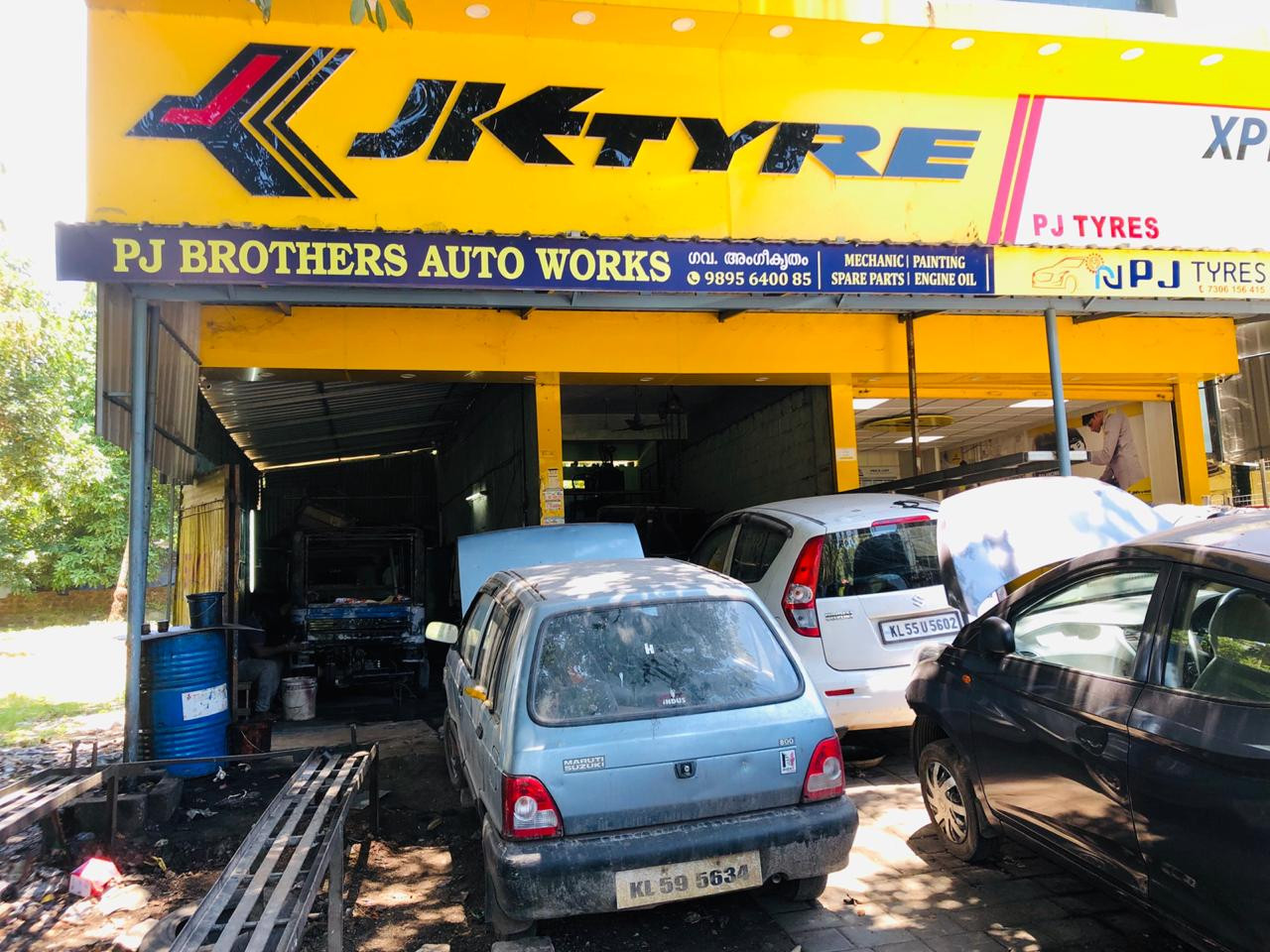 PJ TYRES  - JK TYRE XPRESS TIRUR